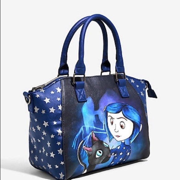 Loungefly Handbags - Loungefly Coraline Stars Satchel Bag